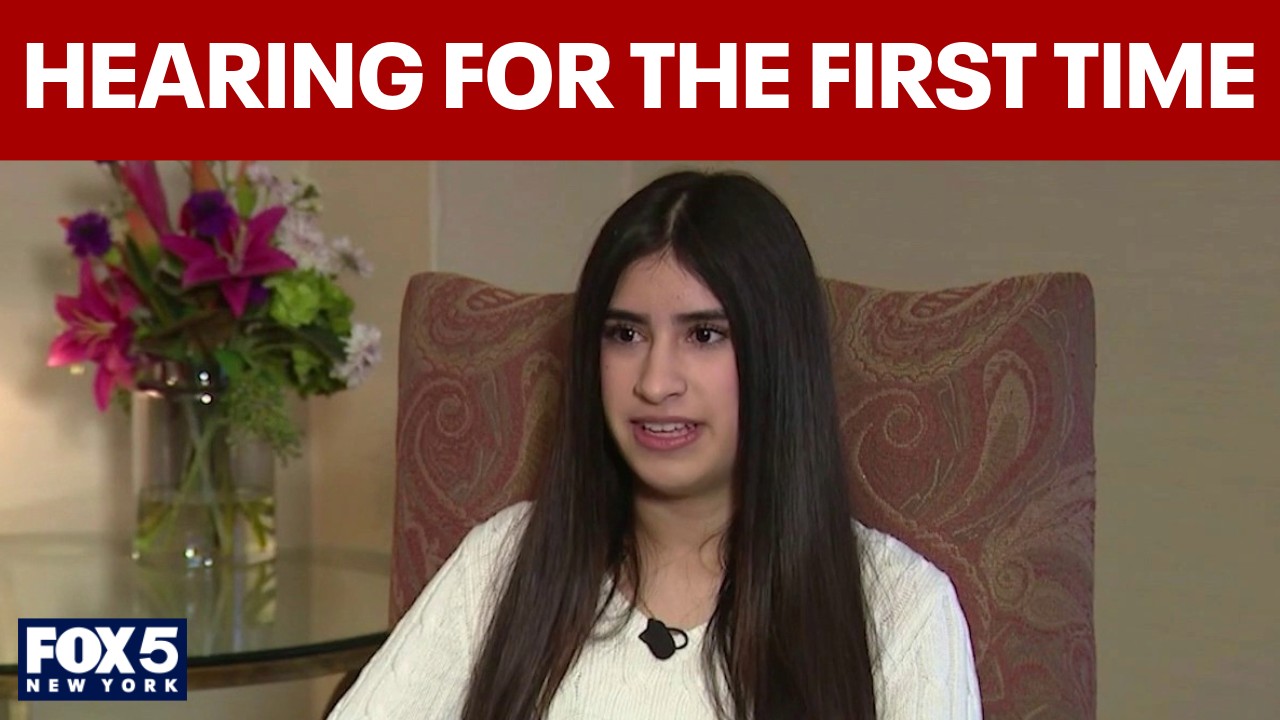 Video thumbnail for I don’t feel left out anymore’: Queens teen hears for the first time