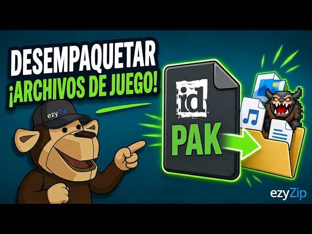 Video thumbnail for 📦 Cómo Extraer un Archivo PAK de ID Software en Línea Gratis | Sin Instalación de Software