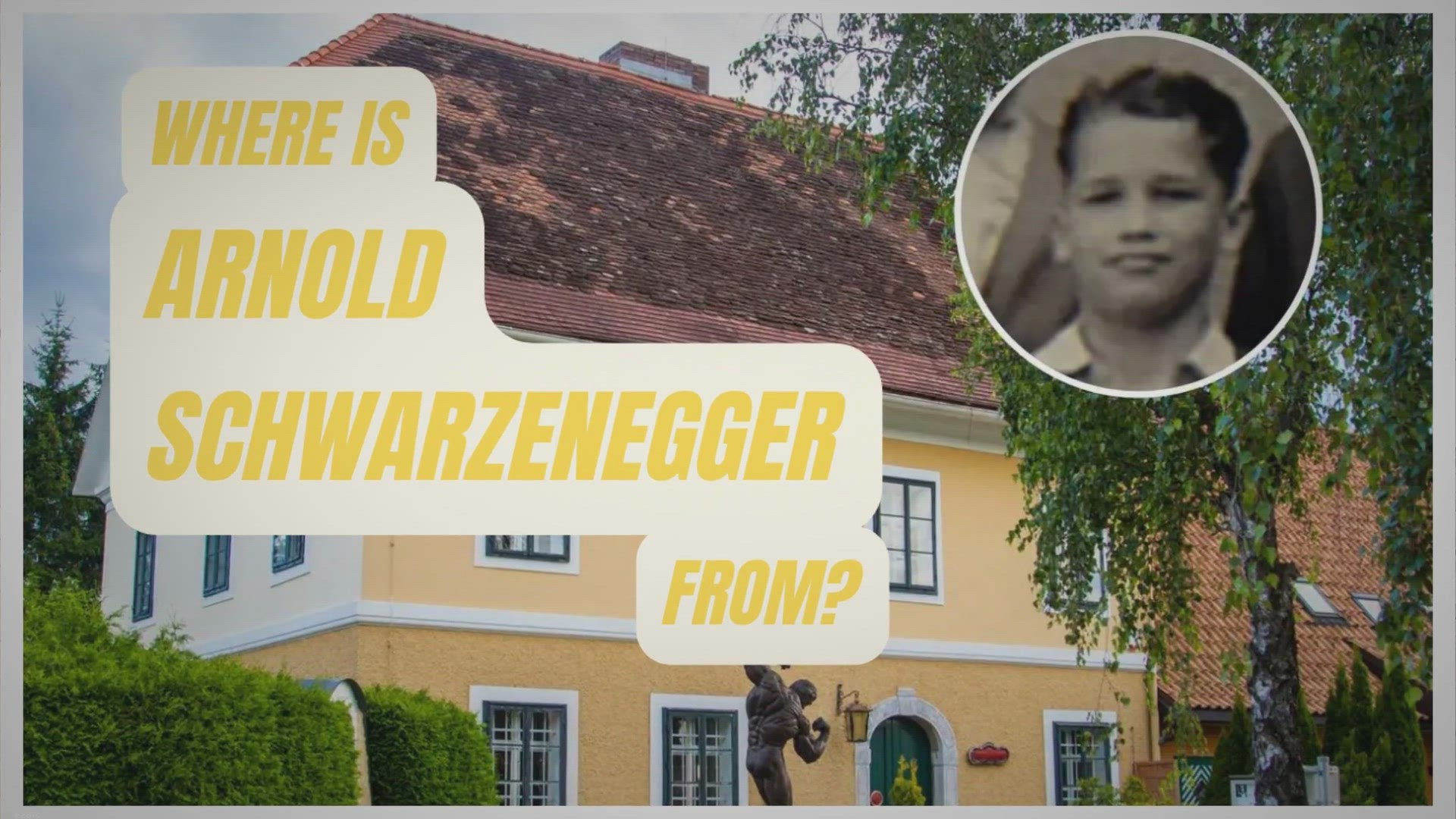 Video thumbnail for Where is Arnold Schwarzenegger From? [Thal, Graz & His Austrian Roots]