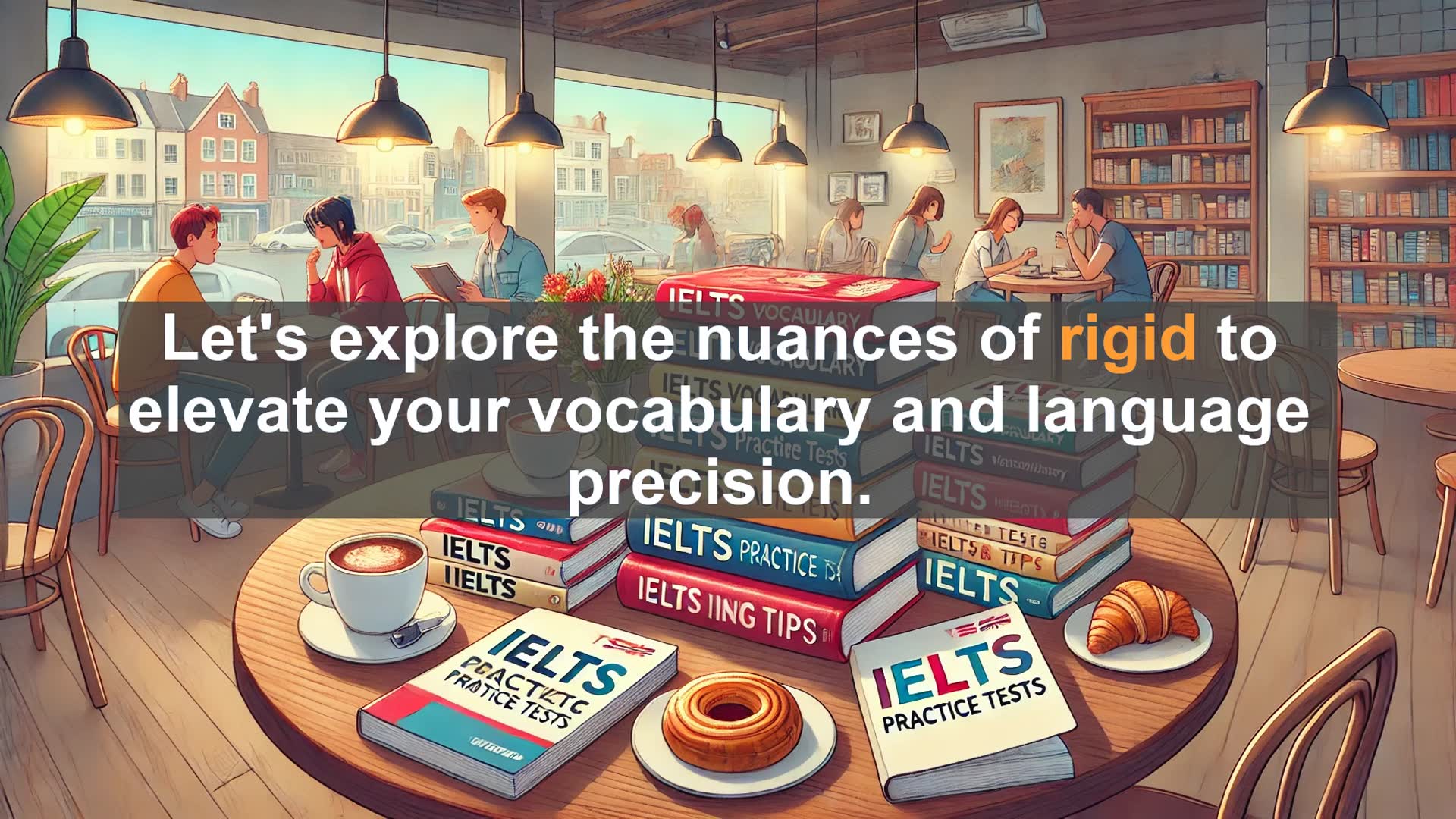 'Video thumbnail for 2000 Must Know IELTS 9.0 Vocabulary - Understanding 'Rigid': Boost Your IELTS Vocabulary'