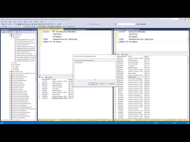 Video thumbnail for SQL 101 - Sorting - Paging with OFFSET and FETCH 2 | Essential SQL