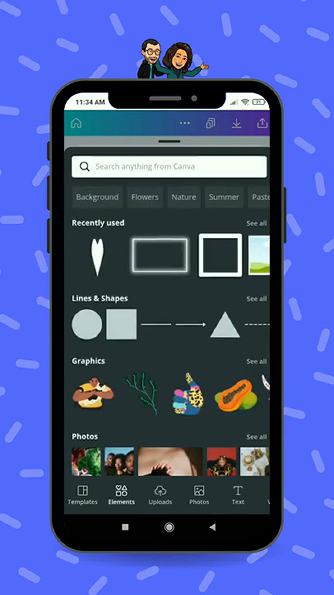 'Video thumbnail for FREE Festive Elements in Canva  _ Shorts'
