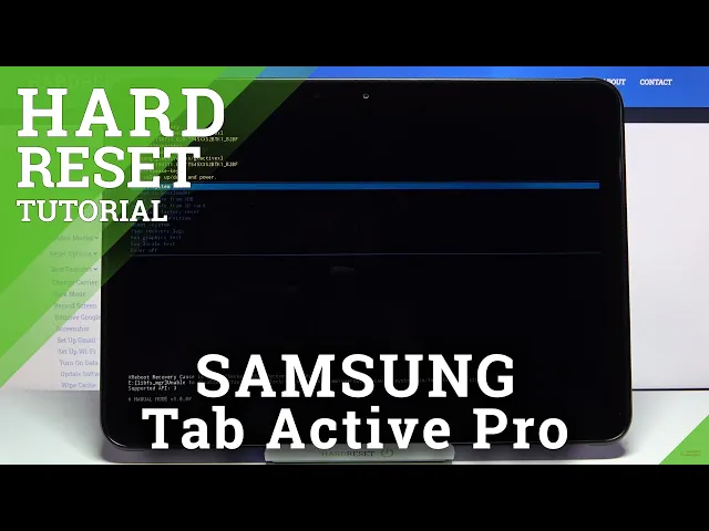 Video thumbnail for How to Hard Reset SAMSUNG Galaxy Tab Activate Pro – Wipe Data / Restore Defaults