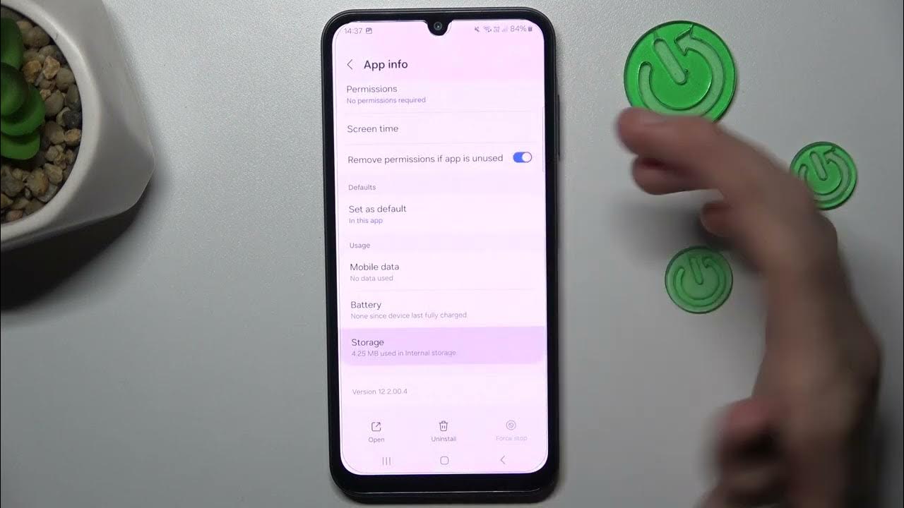 Video thumbnail for How to Clear App Cache and Data on SAMSUNG Galaxy A05S