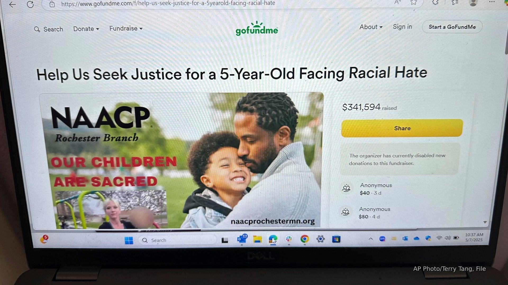 'Video thumbnail for MN woman accused of calling child racial slur faces charges, raises $800k'