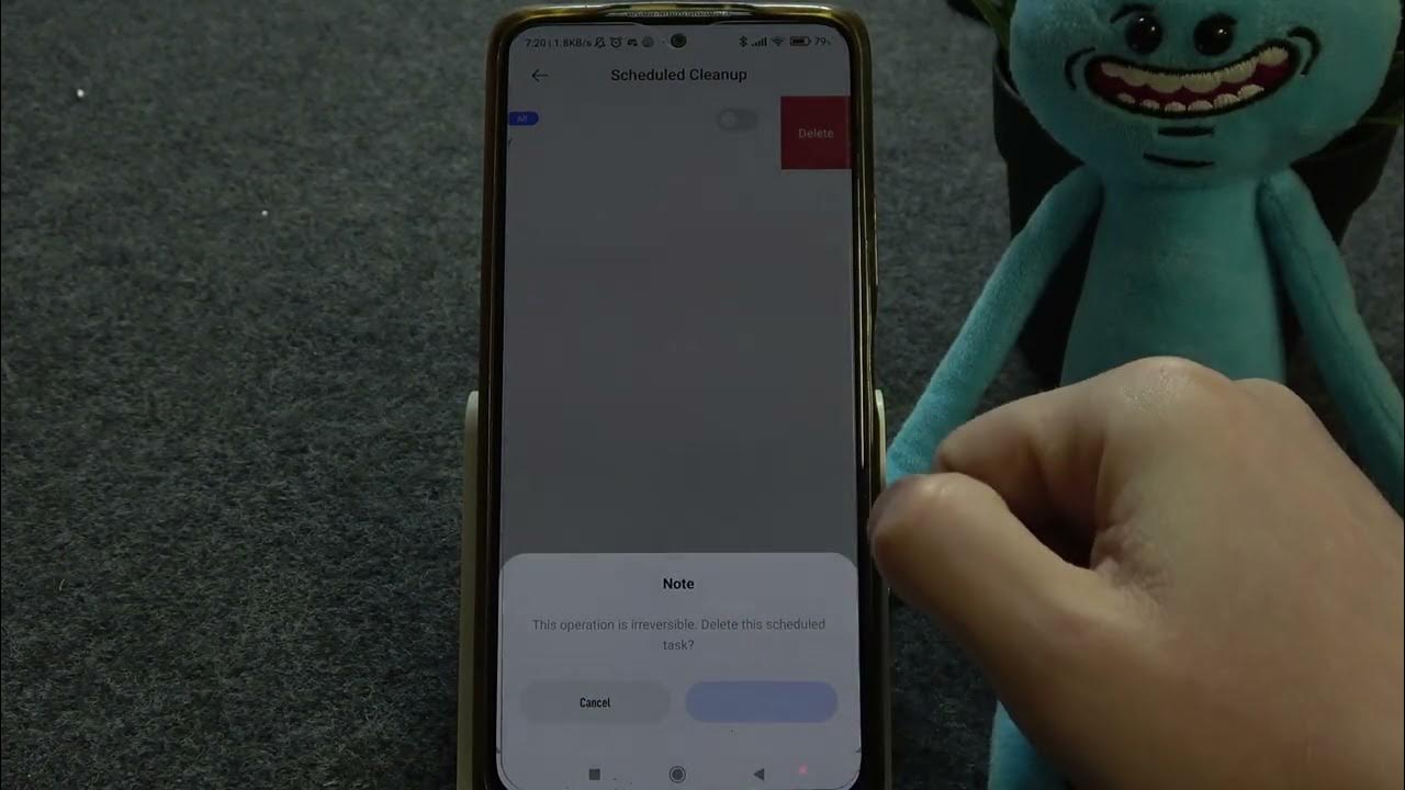 Video thumbnail for How To Delete Scheduled Clean In Dreame L10S PRO
