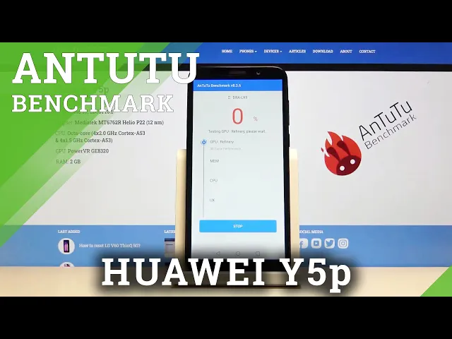 Video thumbnail for Antutu Benchmark on HUAWEI Y5P – Performance Checkup