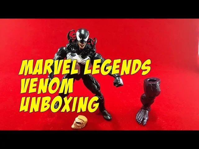 Video thumbnail for Marvel Legends Venom (Monster Venom BAF) Unboxing and Review