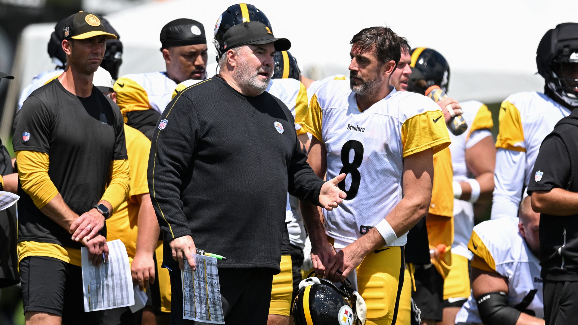 Video thumbnail for Pittsburgh Steelers' New Dynamics: McCarthy, Rodgers & Tomlin