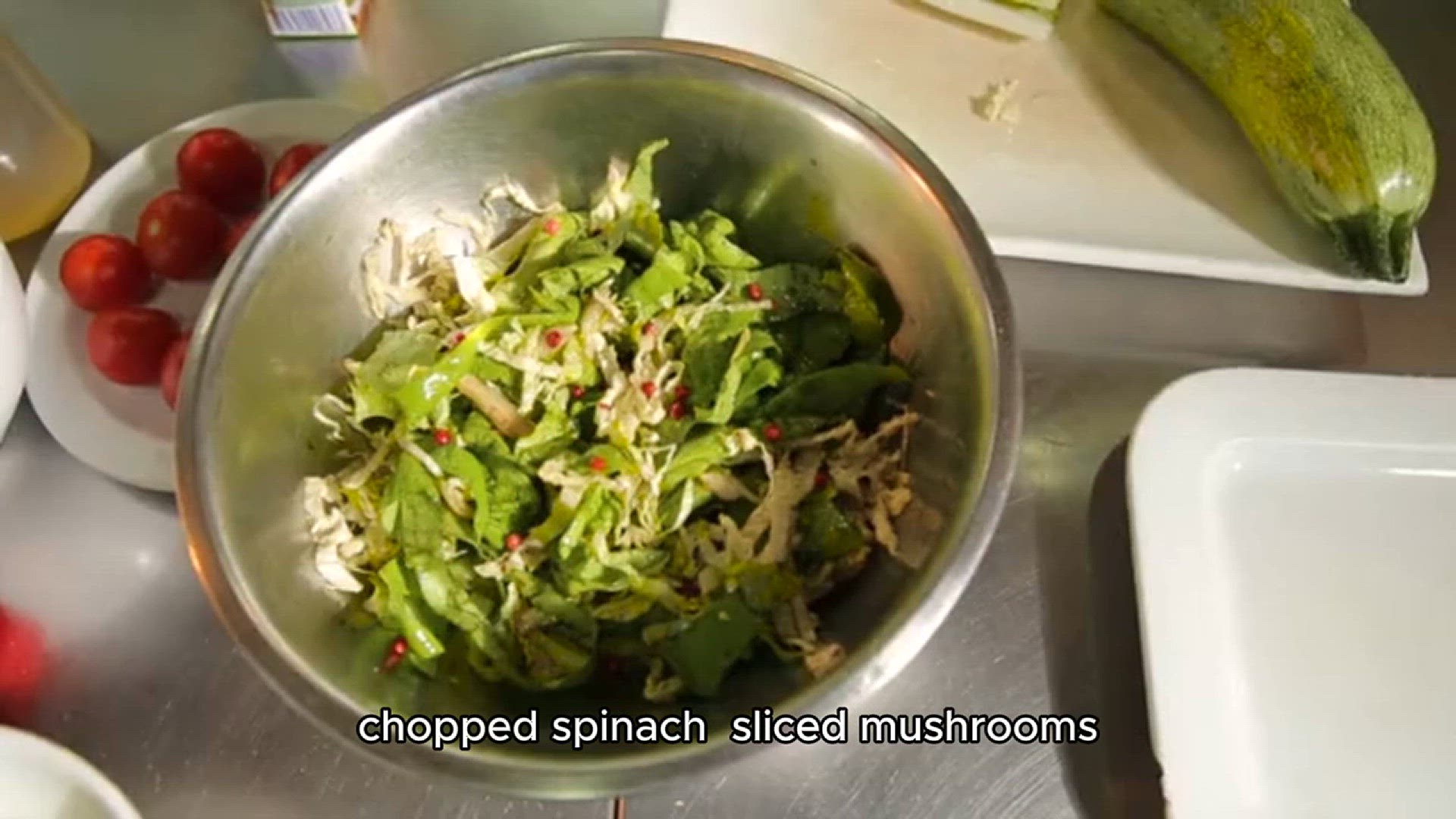 Video thumbnail for Vegetable stuffed omelette recipe