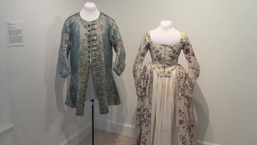 Video thumbnail for New Canaan Museum celebrates 250 years of American fashion