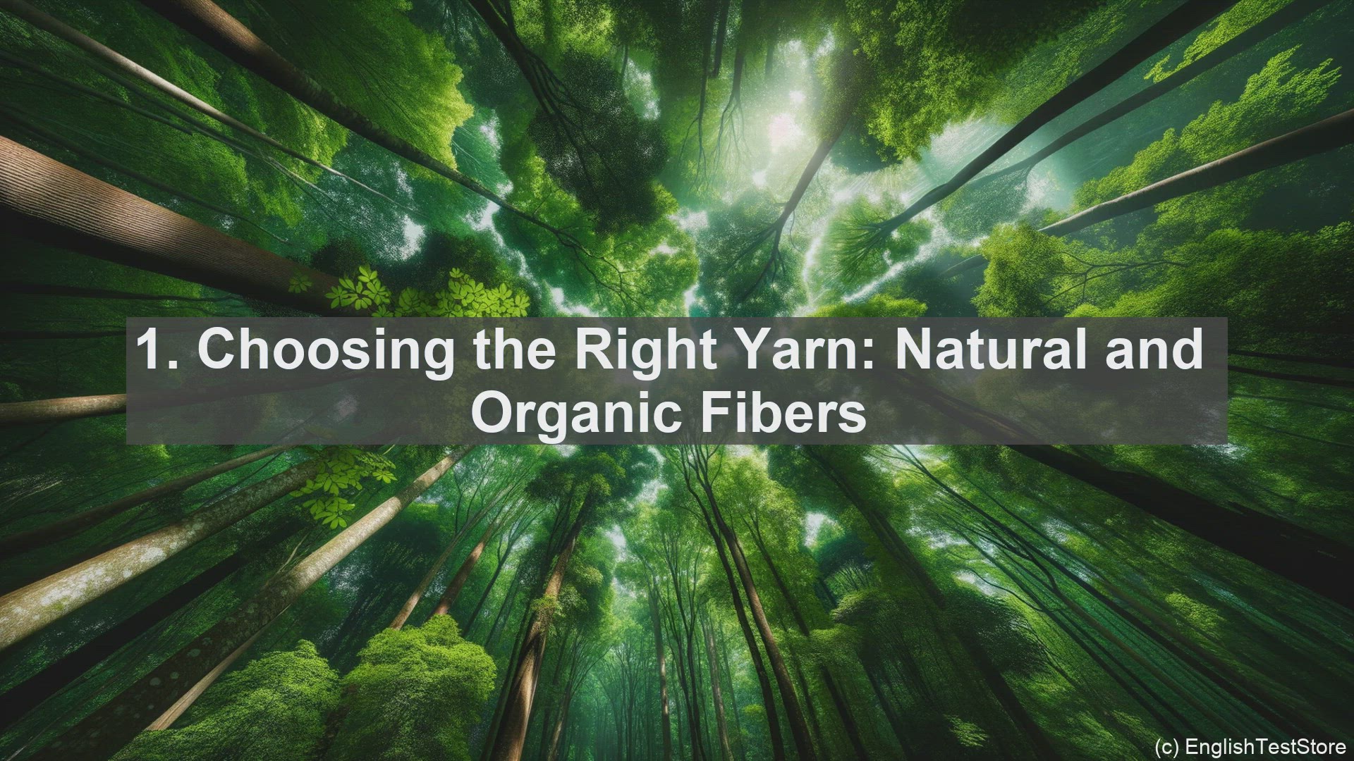 'Video thumbnail for Top 10 Sentences for Understanding Sustainable Knitting and Crocheting'