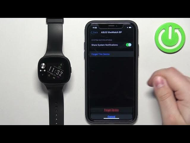 Video thumbnail for How to Unpair ASUS VivoWatch BP from iPhone - Disconnect ASUS VivoWatch BP
