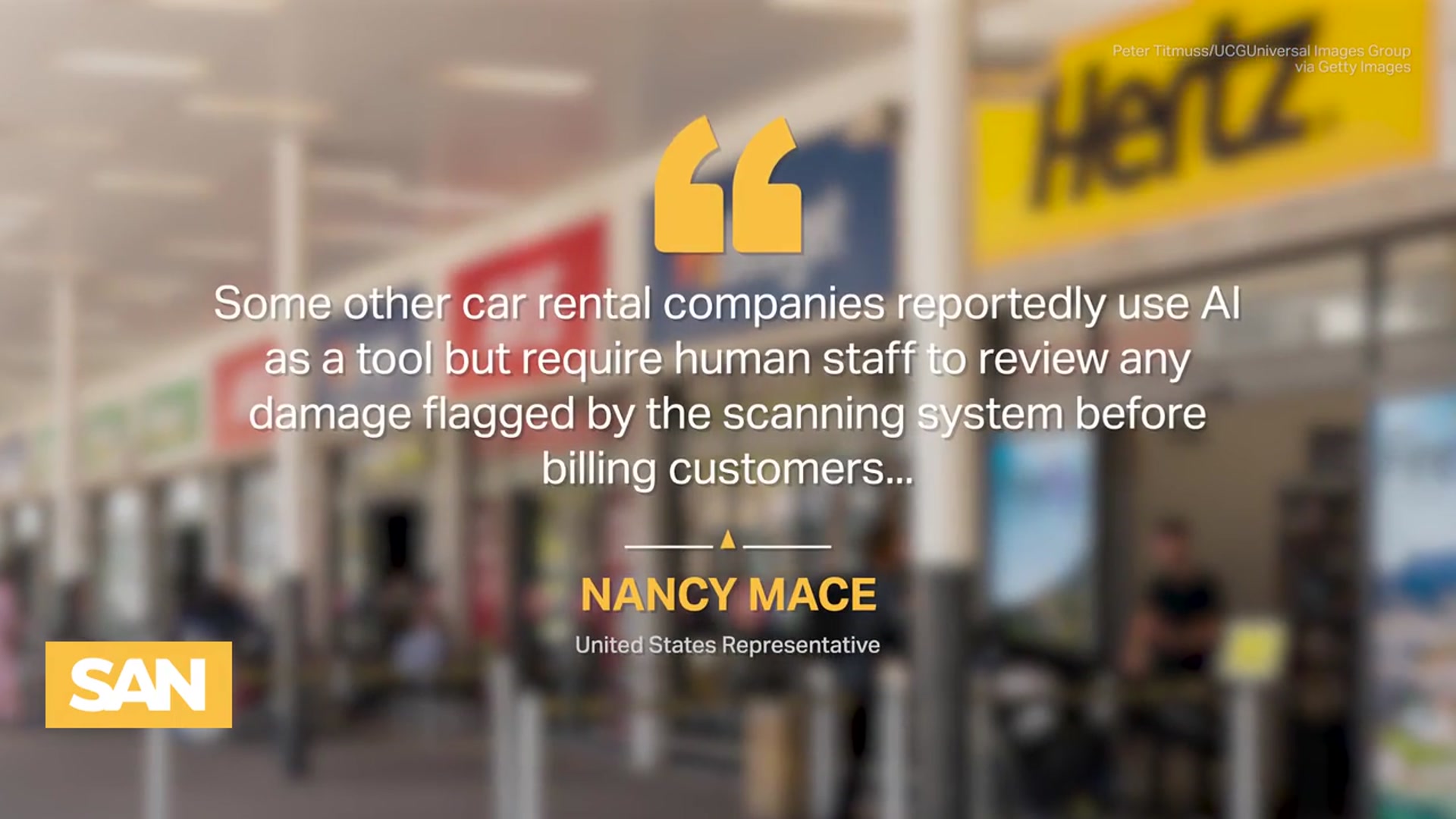 'Video thumbnail for How do Hertz’s AI damage scans work? A congresswoman wants to know'
