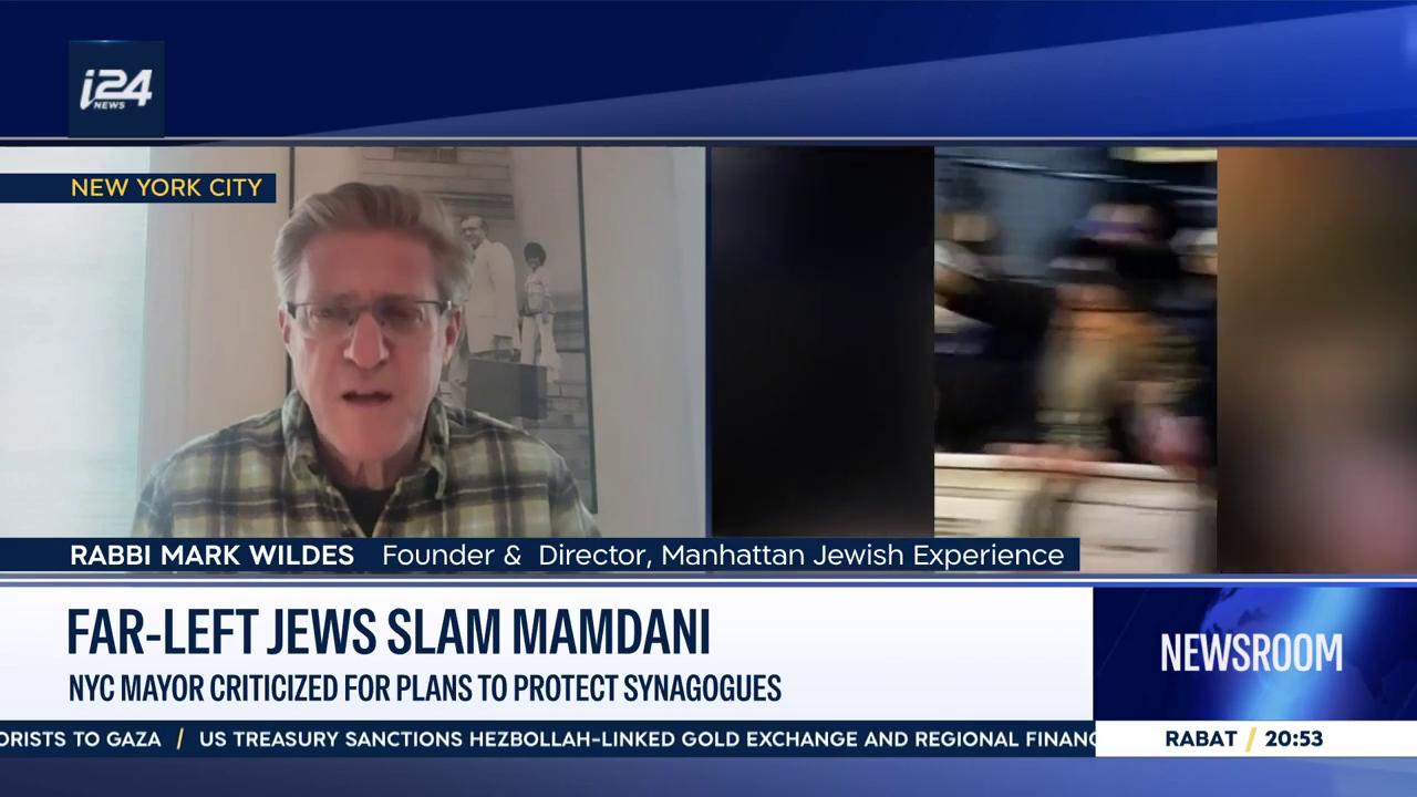 Video thumbnail for Far-left Jews slam Mamdani : NYC mayor criticized for plans to protect synagogues