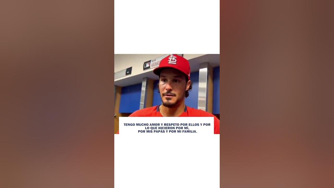 Video thumbnail for Nolan Arenado habla sobre su sangre cubana 🇨🇺