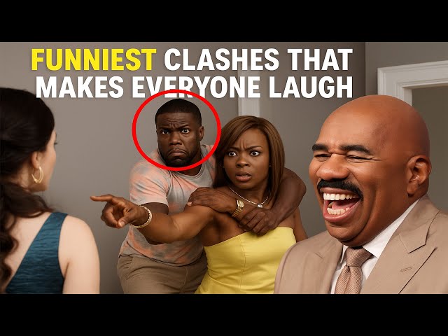 Video thumbnail for Steve Harvey vs Kevin Hart: Funniest Clashes That Prove Everyone’s Got a Gift!#ShockSpill