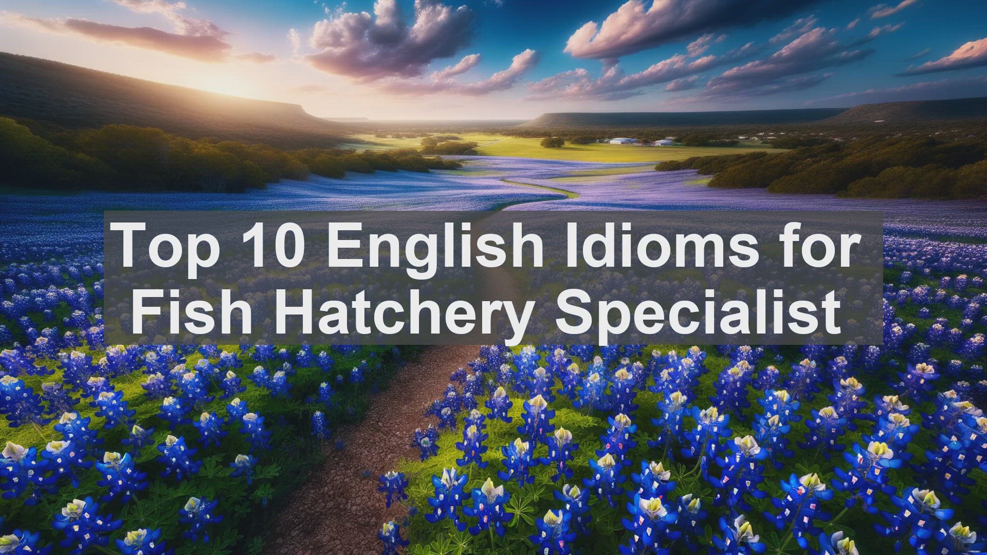 'Video thumbnail for Top 10 English Idioms for Fish Hatchery Specialist'