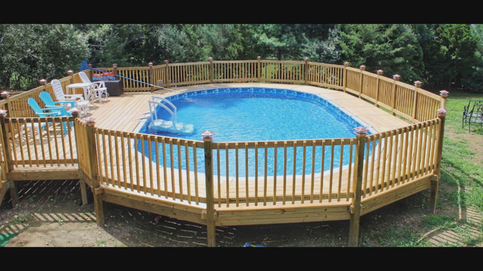 'Video thumbnail for Building the Perfect Deck for Your Above Ground Pool'