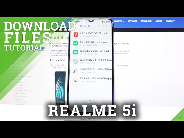 Video thumbnail for How to Access All Gathered Downloads in Realme 5i – Find Downloads