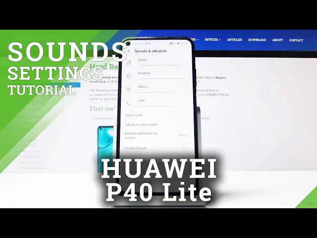 Video thumbnail for How to Change Volume in Huawei P40 Lite - Personalize Sounds