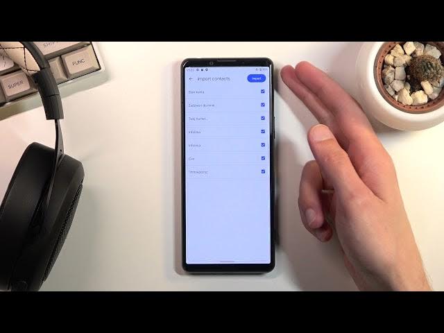 Video thumbnail for How to Copy Contacts on SONY Xperia 5 III – Transfer Phone Numbers