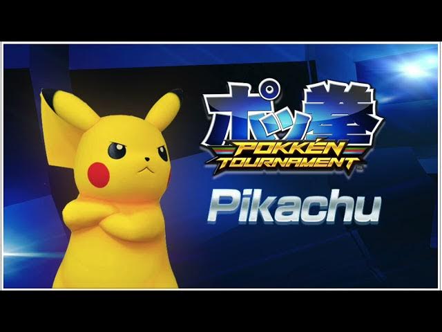Video thumbnail for Pokkén Tournament - Pikachu Voice Clips