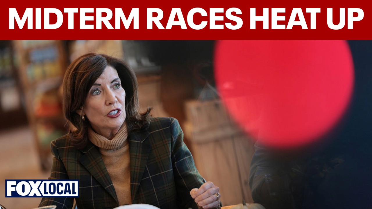 Video thumbnail for NY candidates hit campaign trail as election balance of power looms large