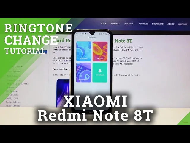 Video thumbnail for How to Change Ringtone in XIAOMI Redmi Note 8T – Ringtone Settings