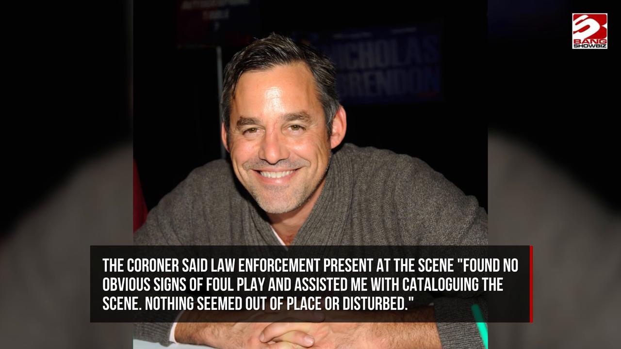 Video thumbnail for Coroner reveals Buffy the Vampire Slayer actor Nicholas Brendon's cause of death