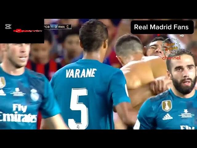 Video thumbnail for هدف كريستيانو رونالدو ضد برشلونة نهائي كأس السوبر الإسباني 🤍🔥