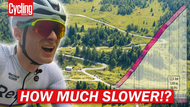 Video thumbnail for The HARDEST Climb In Pro Cycling? Amateur vs Pro