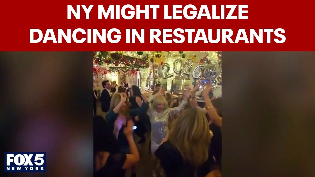 Video thumbnail for NY might soon legalize dancing in restaurants