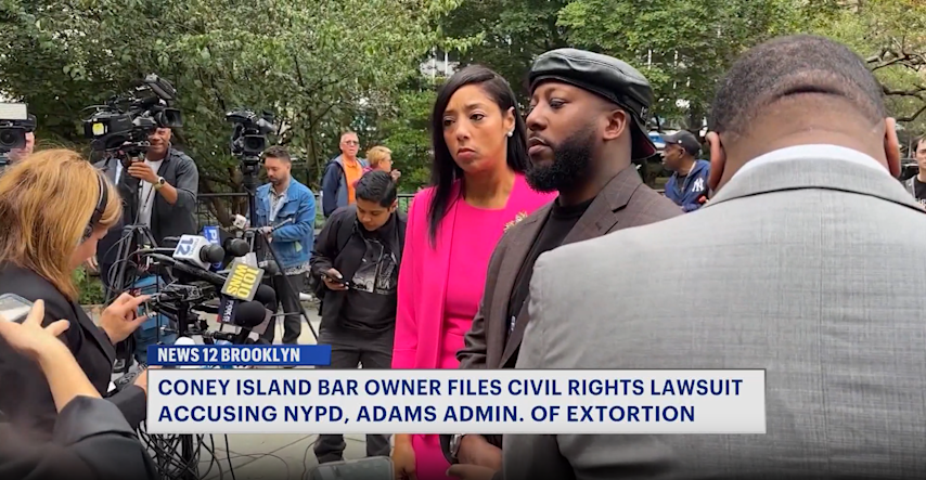 Video thumbnail for Coney Island bar owner sues city for civil rights violations