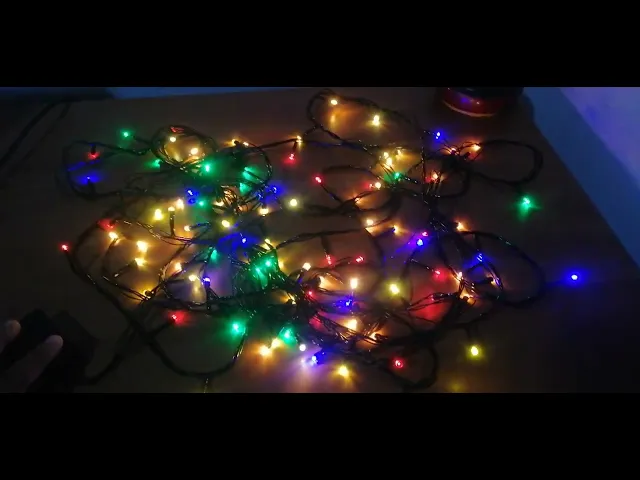 Video thumbnail for LED Light String