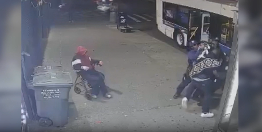 Video thumbnail for Brooklyn school dean demands justice after alleged excessive force by MTA Eagle Team