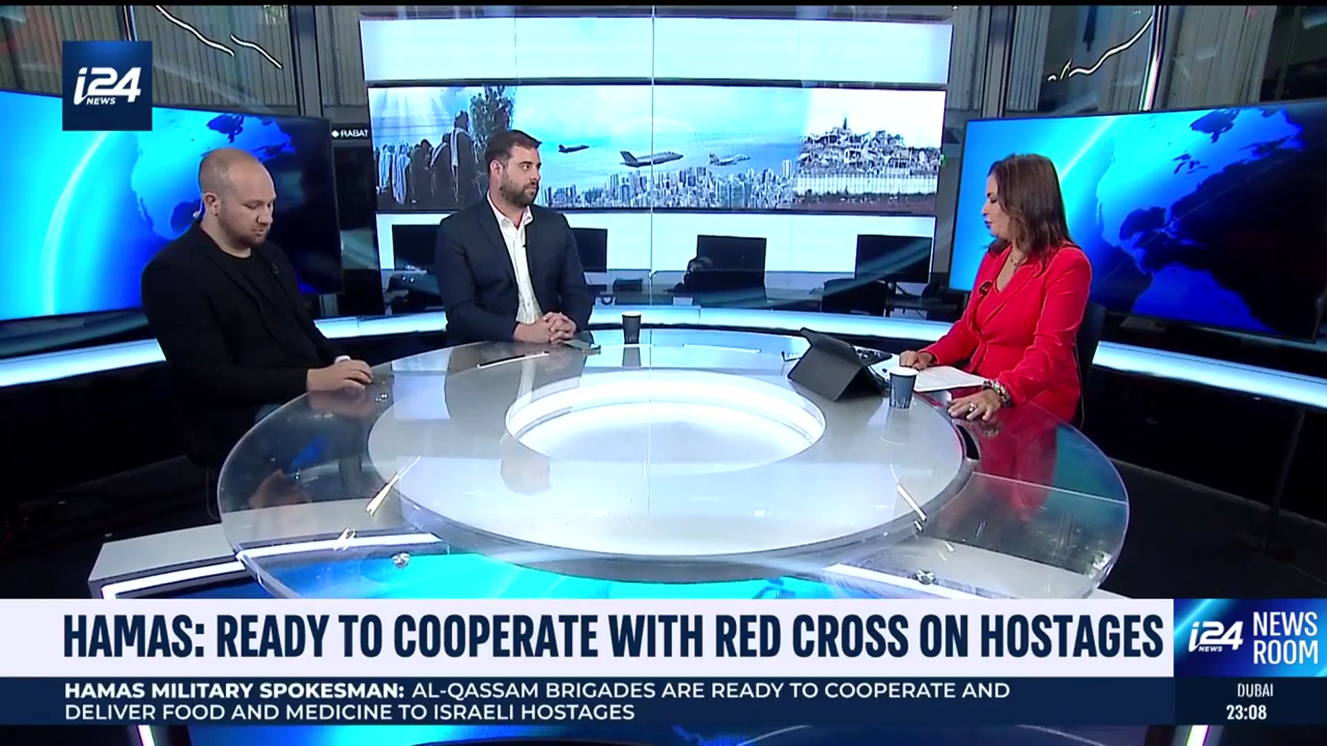 'Video thumbnail for Hamas: ready to cooperate with Red Cross on hostages'