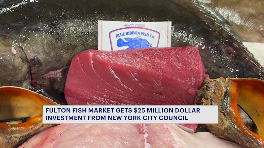 Video thumbnail for Fulton Fish Market receives major investment to modernize Hunts Point facility