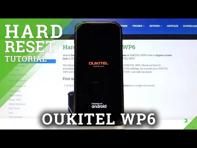 Video thumbnail for How to Factory Reset OUKITEL WP6 - Wipe All Data | Simple Format Solution