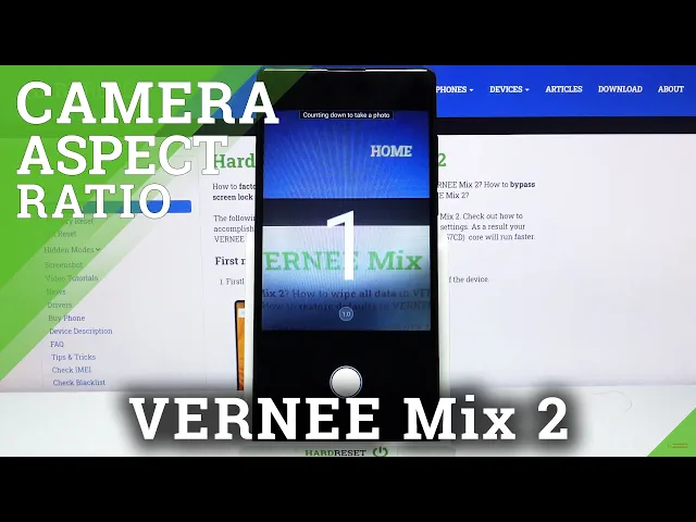 Video thumbnail for How to Use Camera Timer on VERNEE Mix 2 – Use Timer to take Photos