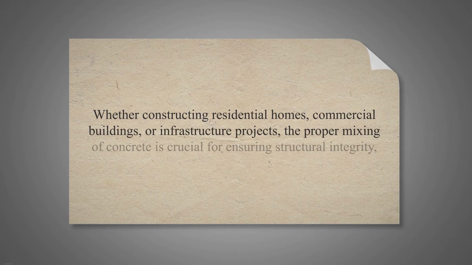 Video thumbnail for The Significance of Understanding Concrete Mixing Ratio in the Philippines