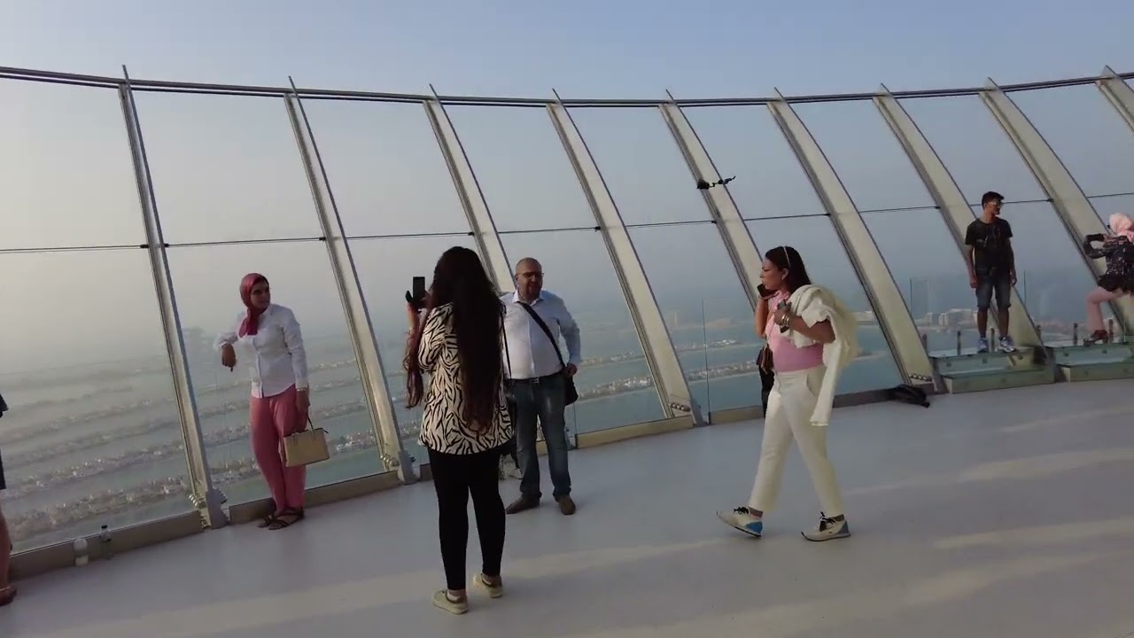 Video thumbnail for The View at the Top of Palm Jumeriah Dubai