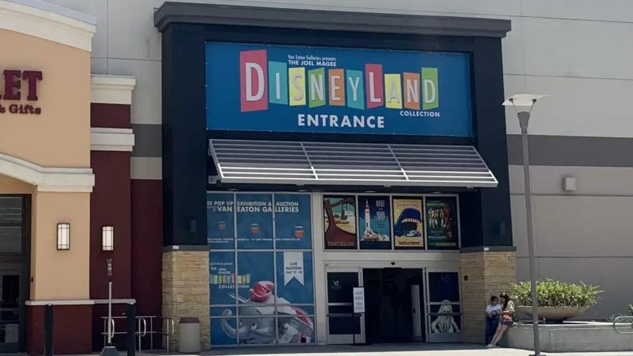 'Video thumbnail for The Joel Magee Disneyland Collection Exhibition by Van Eaton Galleries Tour'
