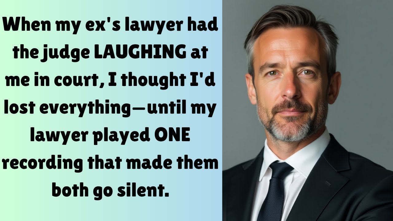Video thumbnail for My Ex Smirked as the Judge Laughed at Me—Then My Lawyer Played a Recording That Changed Everything
