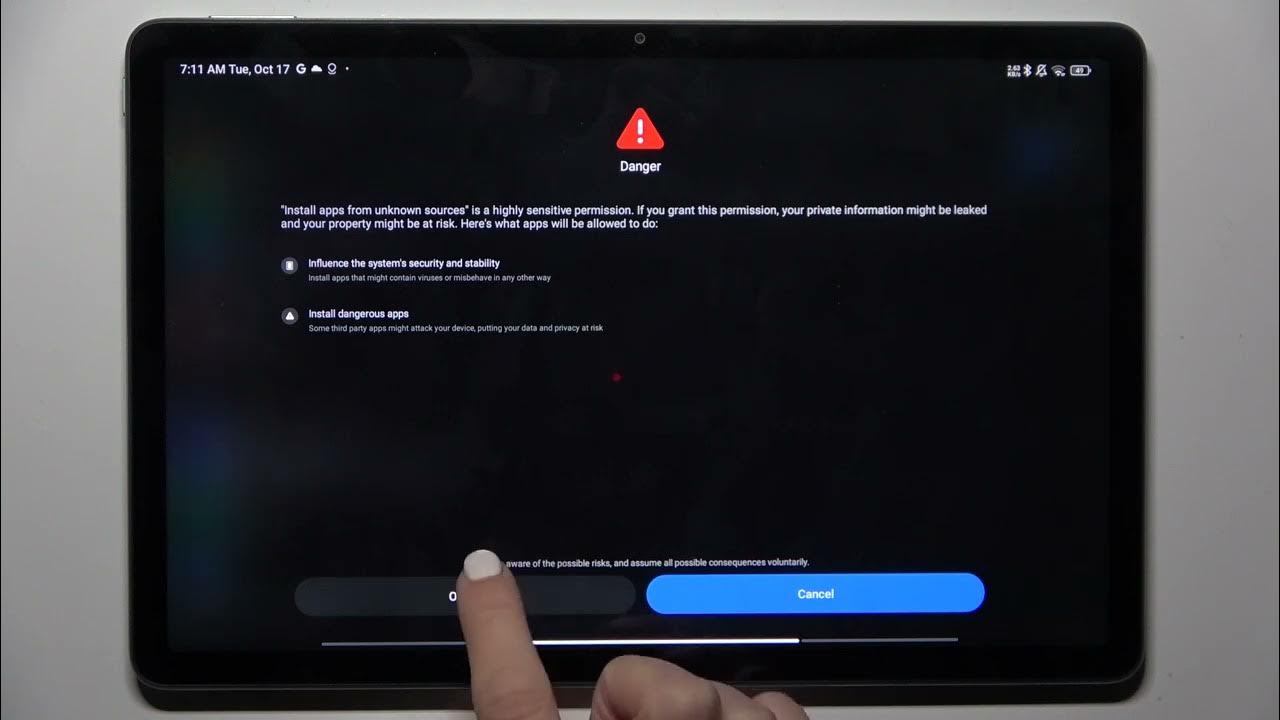 Video thumbnail for How to Enable Unknown Sources on REDMI Pad SE - Allow App Installation