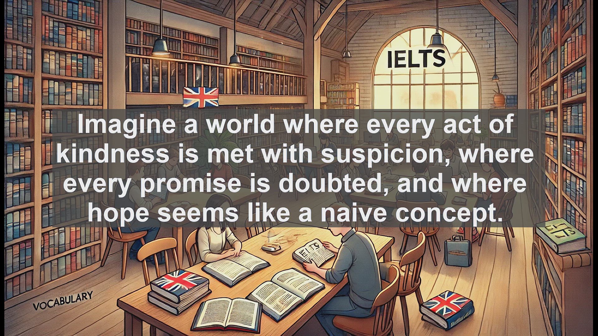 'Video thumbnail for 5000 Must Know IELTS 8.0 Vocabulary - Cynicism: Boost Your IELTS Score with This Powerful Word'