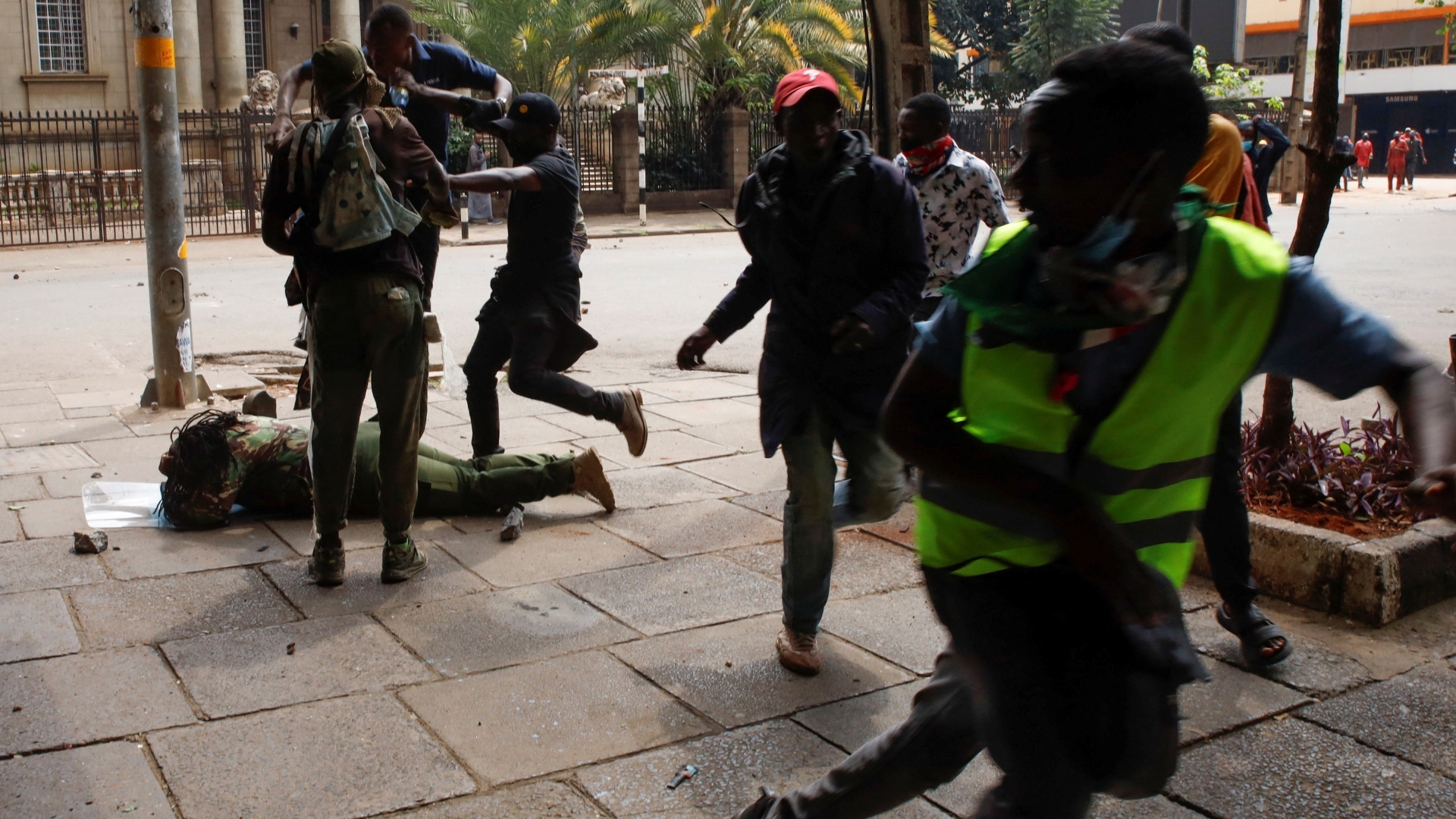 Video thumbnail for Kenya anti-government protests: Friends & family face deadly demonstration aftermath