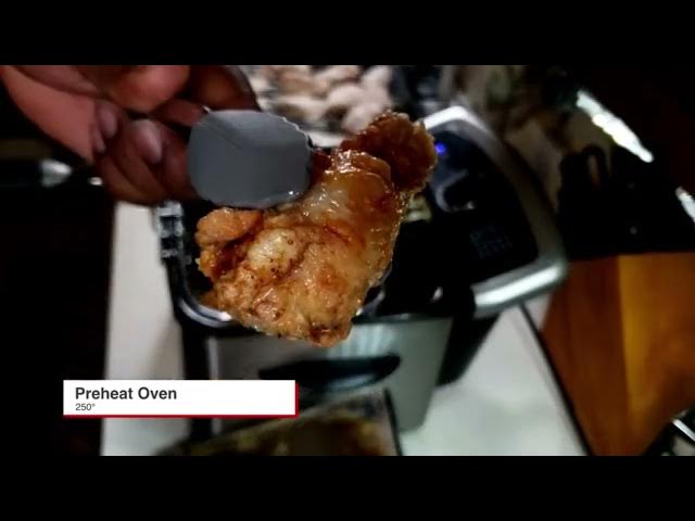 Video thumbnail for Orange Teriyaki Chicken Wings Farberware 4L Deep