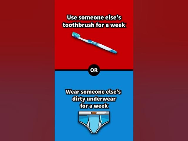 Video thumbnail for What would you rather #quiz #games #wouldyourather 30