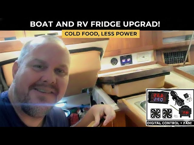 Video thumbnail for Stop Wasting Power! How to Improve Your Boat or RV Fridge Freeze (Turbo Mode Explained)